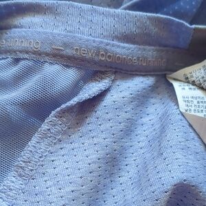 New Balance T-shirt Wicking Running Top Lavender Small